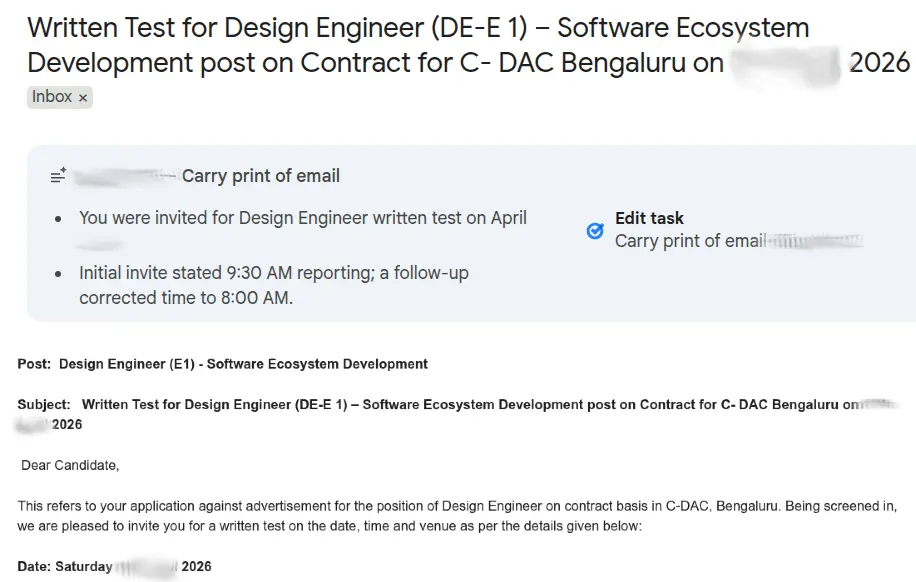 CDAC Design Engineer