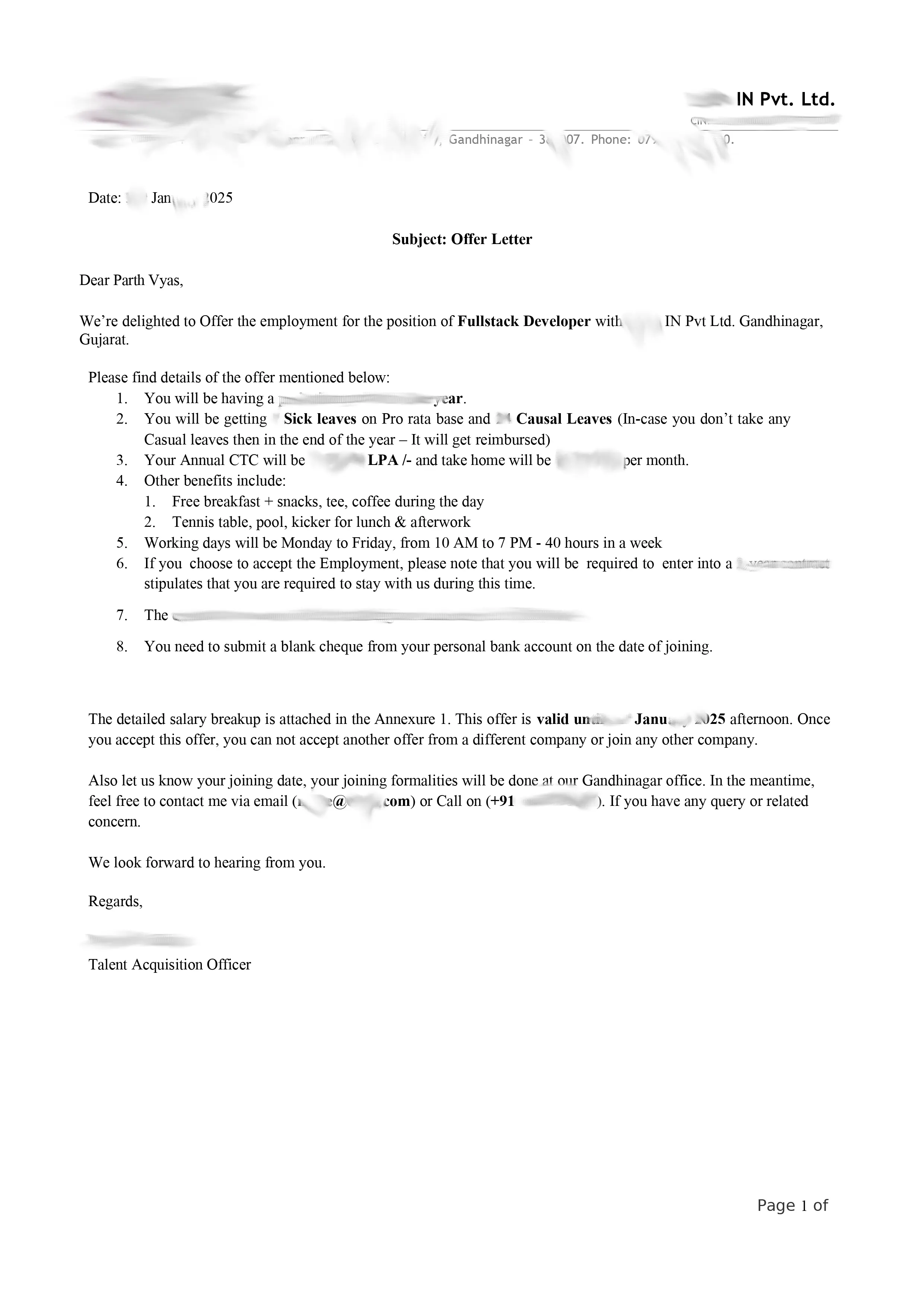 Offer Letter 3