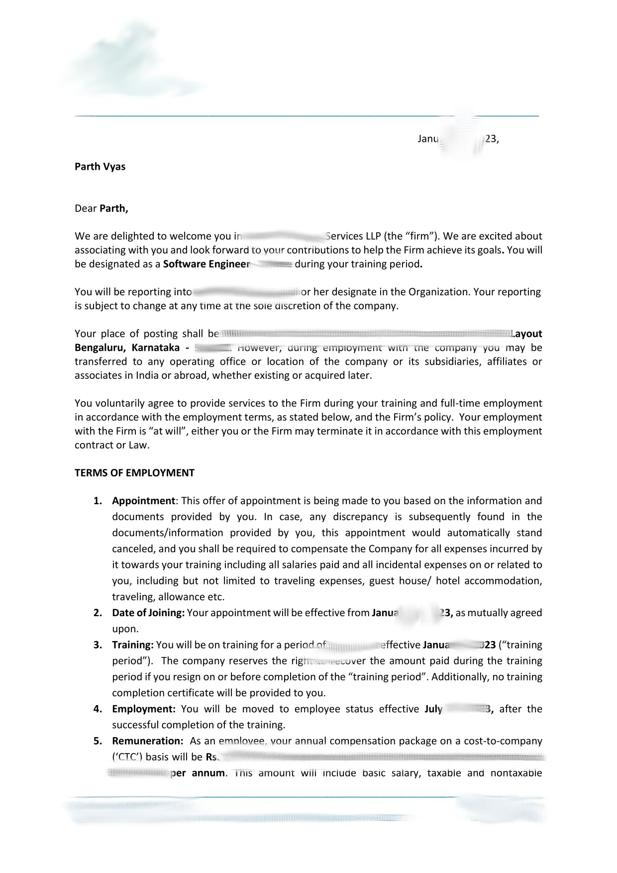 Offer Letter 6